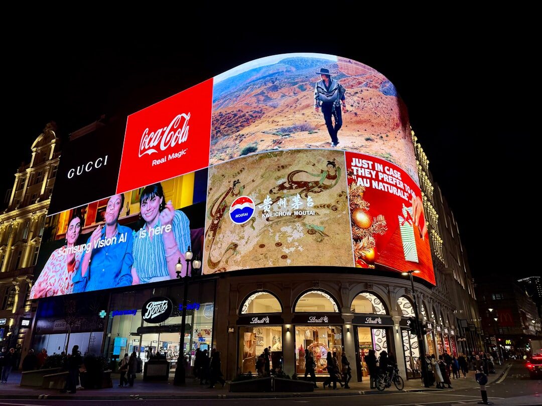 modern digital ad
