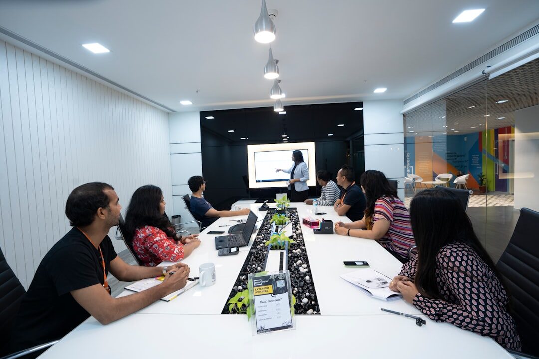 advertising agency meeting