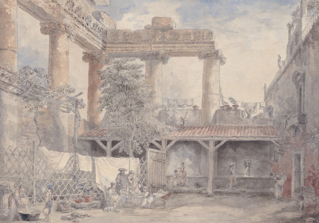 ancient roman marketplace
